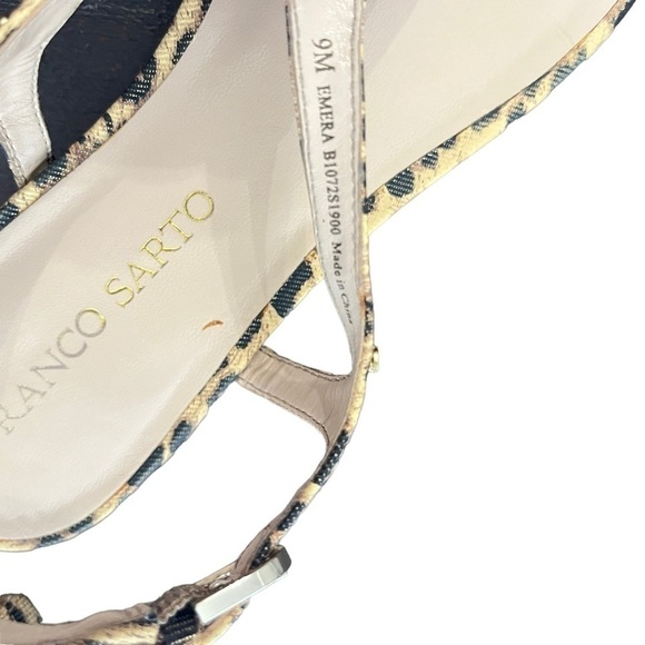 FRANCO Sarto Animal print sandals Size 9 - Picture 10 of 10